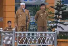 Bupati Hamsuardi Pimpin Apel Perdana Perubahan Jam Kerja ASN di Lingkup Pemkab Pasbar
