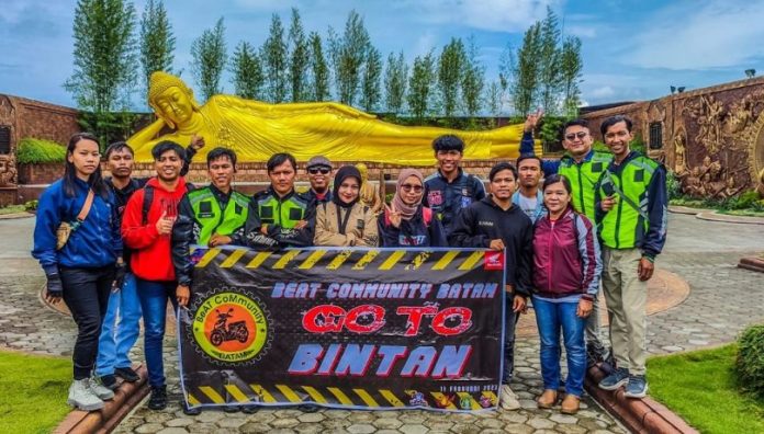 Beat Community Batam Gelar Touring dan Orientasi New Member di Tanjungpinang