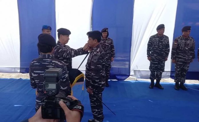 Jabatan Danlanal Bintan Diserahkan ke Danlantamal IV Laksma TNI Kemas M Ikhwan Madani