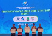 BRSDM KKP MoU dengan Pemkab Pasbar Tentang Sinergi Pengembangan SDM Kelautan Perikanan dan SFV Di Pasbar