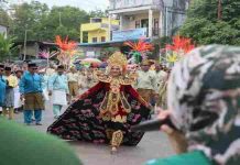 Ribuan Peserta Dari Sepuluh Kafilah Semarakkan Pawai Ta’aruf STQH XII Bintan