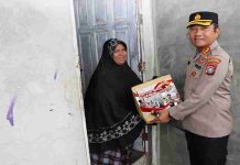 Polresta Tanjungpinang Bagikan 1000 Paket Sembako ke Masyarakat Selama Bulan Ramadhan