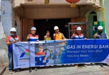 PGN Pertamina Tambah Pelanggan Sektor Usaha Rumah Makan di Medan PGN Subholding Gas Pertamina Tambah Pelanggan Sektor Usaha Rumah Makan di Medan