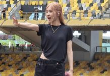 Tiru Gaya Serba Hitam Rose BLACKPINK Rose BLACKPINK 3