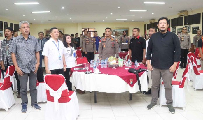 Silahturahmi Kapolresta bersama Pimpinan Media di Batam 2023 Silahturahmi Kapolresta bersama Pimpinan Media di Batam, Prestasi Kapolsek ada Peran Media