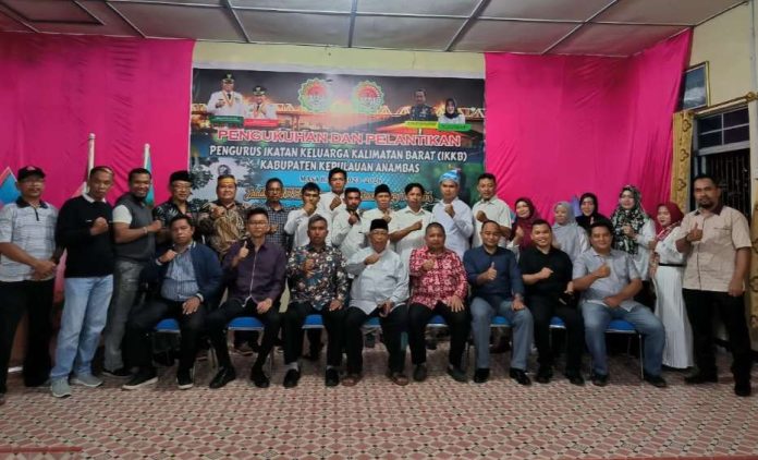 Wabup Anambas Wan Zuhendra Apresiasi Terbentuknya Ikatan Keluarga Kalimantan Barat