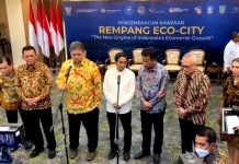 Gubernur Kepri Dukung Pengembangan Rempang di Batam, Airlangga: Keppres KPBPB BBK Tunggu Presiden Gubernur Ansar Dukung Pengembangan Rempang di Batam, Airlangga