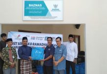 Harbour Energy Bagikan 1,1 Ton Beras dan Ratusan Paket Sembako Ramadhan 1444 H