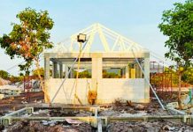 Pembangunan Rumah RISHA di Serasan Mulai Dikerjakan Progres Rumah Risha di Kecamatan Serasan