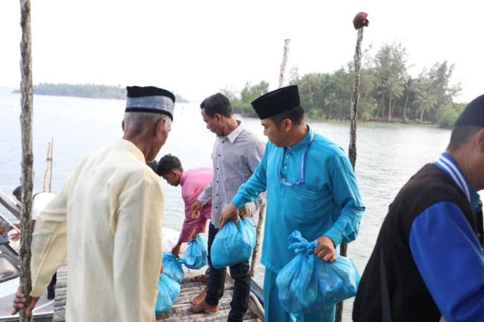 Safari Ramadhan di Pulau Kubung, BKDI BP Batam Salurkan Bantuan ke Musholah Al-Hidayah