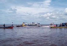 Kapten Kapal SB Evevlyn Calisca 01dan asistennya Sebagai Tersangka Kapal Terbalik di Perairan Air Tawar Guntung