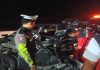 Pemudik Dari Sumatera Utara Tewas Kecelakaan Lalulintas di Ruas Tol Pekanbaru-Duma KM24/600