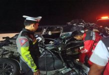 Pemudik Dari Sumatera Utara Tewas Kecelakaan Lalulintas di Ruas Tol Pekanbaru-Duma KM24/600