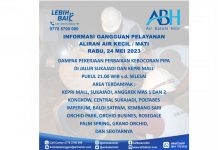 Air Batam Hilir Informasikan Selasa Malam ada Pekerjaan Pipa Bocor di Sukajadi dan Kepri Mall Air Batam Hilir Informasikan Selasa Malam ada Pekerjaan Pipa Bocor
