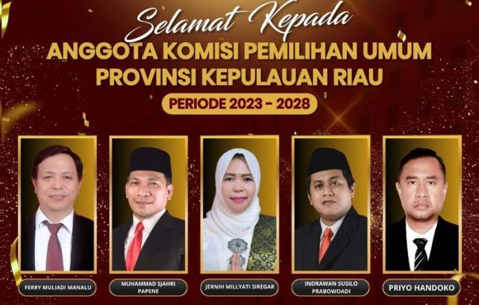 Anggota KPU Kepri 2023 2028