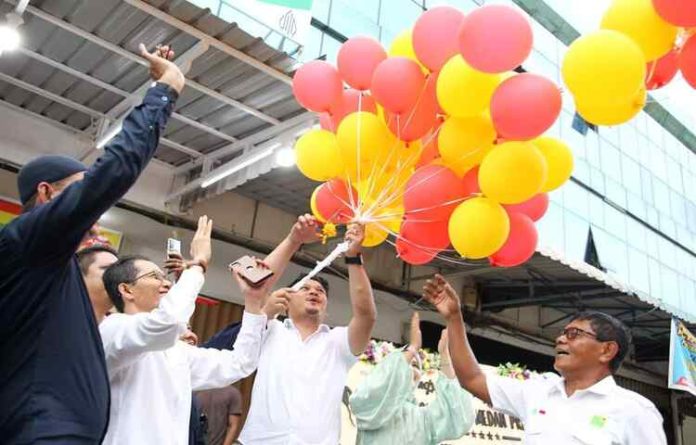 Amsakar Sambut Baik Warkop Agen Medan di Pertokoan Nagoya City
