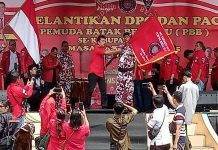 Kibarkan Bendera Patahana, Ketua DPC PBB Bintan Tanda Siap Berperan Membangun Bintan