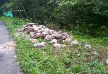 Bahu Jalan Rimbo Malampah Yang Amblas Mulai dikerjakan