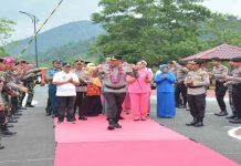 Kapolda Kepri Kunker ke Polres Lingga dan Mako Lanal Dabo Singkep Kapolda Kepri di Lingga