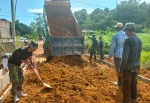 Pengerjaan Fisik Semenisasi Jalan di Kavling Seraya Akan Selesai Dalam Waktu Dekat