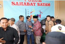 Amsakar Achmad Ceritakan Kisah Hikmah Luqman Al Hakim Saat Halal Bil Halal Forum Sahabat Batam