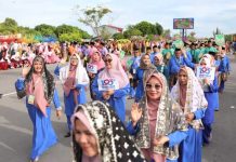 Pawai Taaruf STQH Kepri X: Kafilah Batam Usung Tema Kota Baru Pawai Taaruf STQH Kepri X
