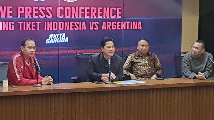 Tiket Timnas Indonesia vs Argentina Timnas Indonesia vs Argentina