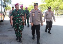 Jalin Silaturahmi, Wakapolresta Barelang Terima Kunjungan Danyonmarhanlan IV Batam