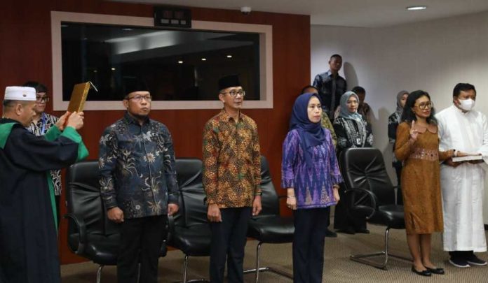 Wakil Kepala BP Batam Lantikan 4 Pejabat Struktural Tingkat III