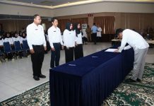 Walikota Rudi Serahkan SK 398 PPPK Tenaga Kesehatan