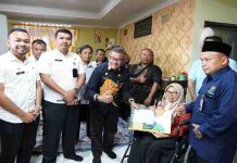 Nurul Penderita Kanker Tulang Diberi Semangat Sekda Jefridin