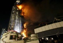 VIDEO Gedung Pencakar Langit di Kota Ajman Uni Emirat Arab Terbakar Hebat VIDEO Gedung Pencakar Langit di Kota Ajman Uni Emirat Arab Terbakar Hebat