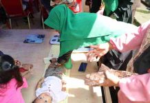 Warga Kavling Seraya menerima Penyuluhan KB Kes dan Stunting