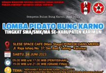 Bulan Bung Karno GMNI Gelar Lomba Pidato, Ria: Tumbuhkan Jiwa Nasionalisme