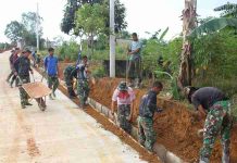 Seluruh Target TMMD ke-116 Tahun 2023 di Kavling Seraya Sambau Dinyatakan Telah Selesai