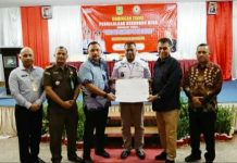Bupati Natuna Buka Bimtek Pencegahan Tindak Pidana Korupsi Bersama APDESI disejalankan dengan Memorandum of Understanding (MoU) bersama seluruh desa se Kabupaten Natuna dalam program Jaga desa bersama Kejaksaan Negeri Natuna.