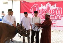 Sambut Hari Raya Idul Adha 1444H, Polres Bintan Sembelih 3 Ekor Sapi Polres Bintan Idul Adha