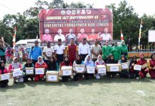 Semarak Bhayangkara ke-77 Tahun 2023 Dengan Senam Bersama Instansi Terkait di Lingga Semarak Bhayangkara ke-77 Tahun 2023 Dengan Senam Bersama Instansi Terkait di Lingga