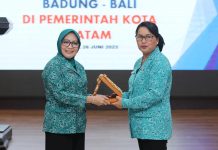 TP PKK Batam Terima Kunker Rombongan TP PKK Badung