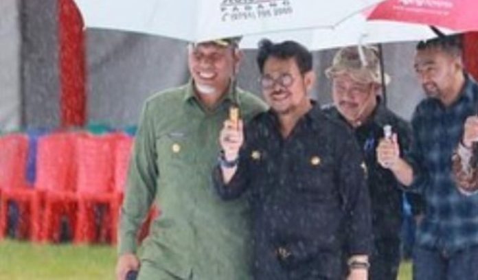 syahrul yasin limpo dan gubernur sumbar mahyeldi 2 Menteri Pertanian Syahrul Yasin Limpo dan 2 Anak Buah Dikabarkan Diselidiki KPK