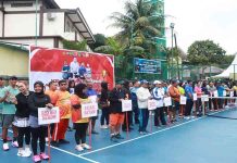 Hari Bhayangkara Ke-77 Tahun 2023, Kapolresta Barelang Gelar Kejuaraan Tennis Lapangan Bhayangkara Cup