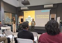 AJI Batam Gandeng Infinite Learning, Skill Menjanjikan di Era Digital Kalangan Jurnalis Pelatihan User Interface dan User Experience dilaksanakan 2 hari ini dimentori oleh profesional muda dari Nongsa Digital Park, Sri Andeani