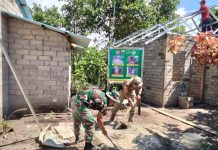 TMMD 117, Bedah 4 Unit RTLH Capai 40 Persen