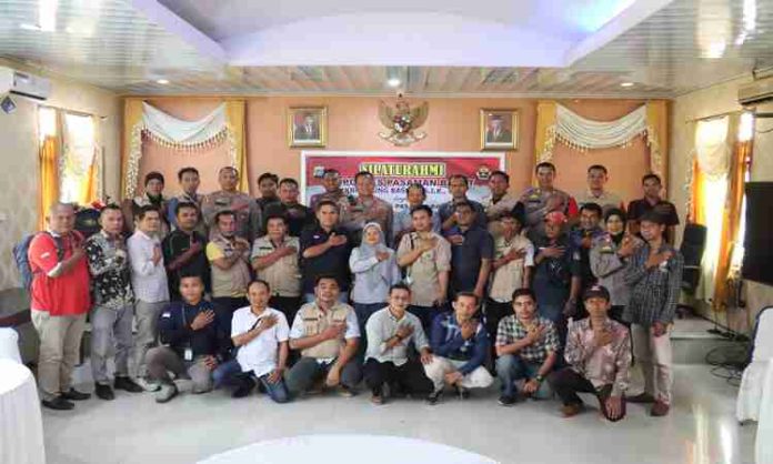 Jalin Silaturahmi, Kapolres Pasaman Barat Ajak Media Jaga Kondusif Jelang Pesta Demokrasi