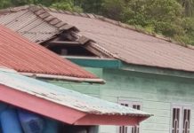 Beginilah Kondisi Rumah Warga di Anambas Di Hantam Angin Puting Beliung