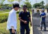 Amsakar Tinjau Perbaikan Jalan di Kawasan KBC