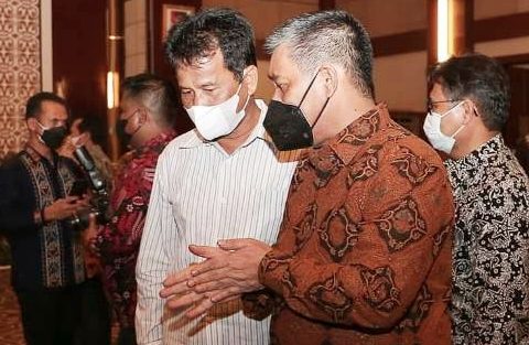 Gerry yasid SH MH bersama Kepala BP Batam HM Rudi Dalam satu kesempatan bersama Blue Economy