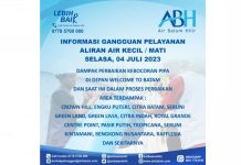 Info Pelanggan Air Batam Hilir, Perbaikan Kebocoran Pipa depan Welcome to Batam Perbaikan Kebocoran Pipa depan Welcome to Batam