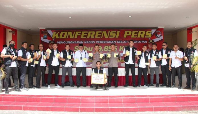 Satresnarkoba Polresta Barelang Bongkar Jaringan Narkoba Sabu Seberat 19,896 Kg