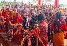 Peresmian Pagoda Sata-Saharsa Buddha Tanjungpinang, Tertinggi di Indonesia Pagoda Buddha